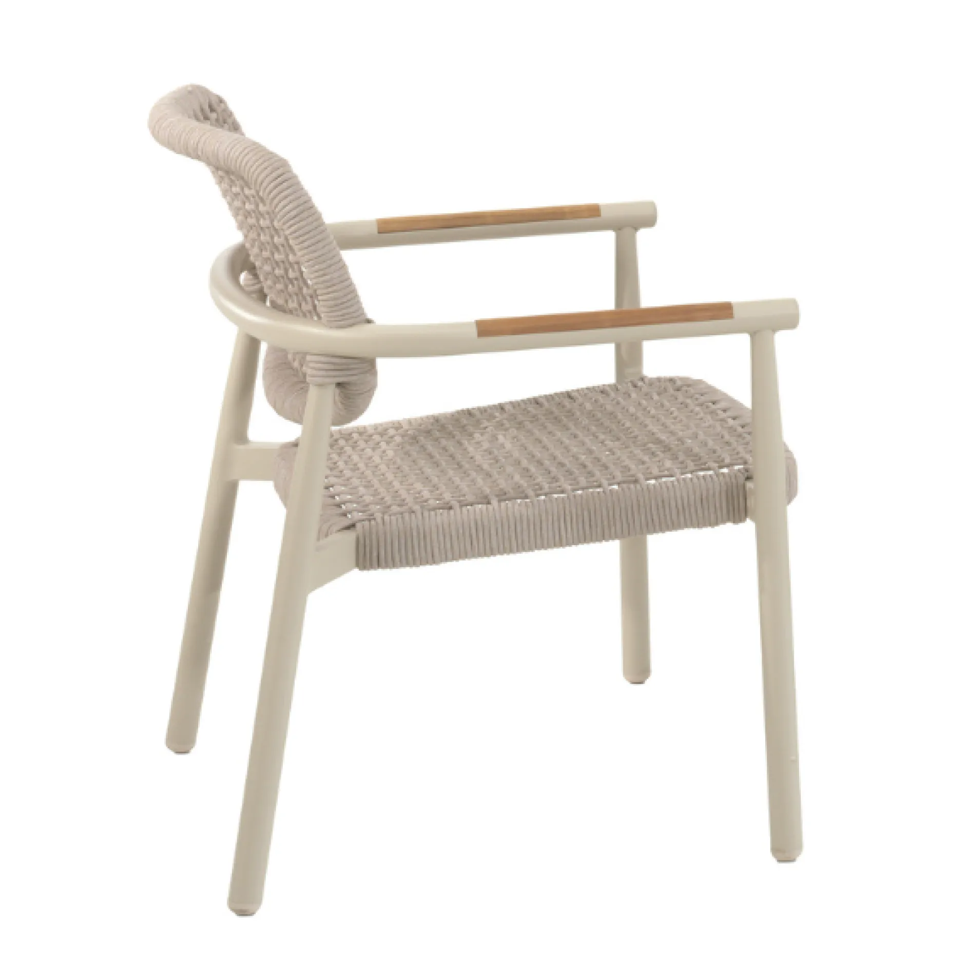 Garten-Sessel Midleton von Gescova - Aluminium sandfarben - 70x69x80 cm