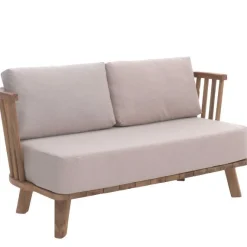 Gartenstuhl Fez Gescova - Teakholz, Beige - 61x65x85 cm