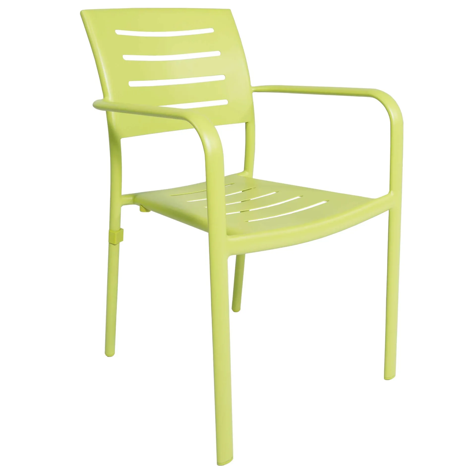 Gartenstuhl Honoré Parisot - Aluminium - 56x58x80 cm - Limette
