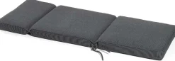 Gartenstuhl Kissen gescova - Textil - 121,5x49x7 cm - Anthrazit