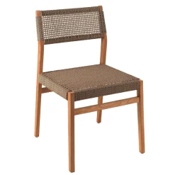 Gartenstuhl Luna Gescova - Teakholz - 50x55x82 cm - Braun