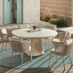 Gartenstuhl Mendoza Gescova - Rope Beige - 59x55x72 cm