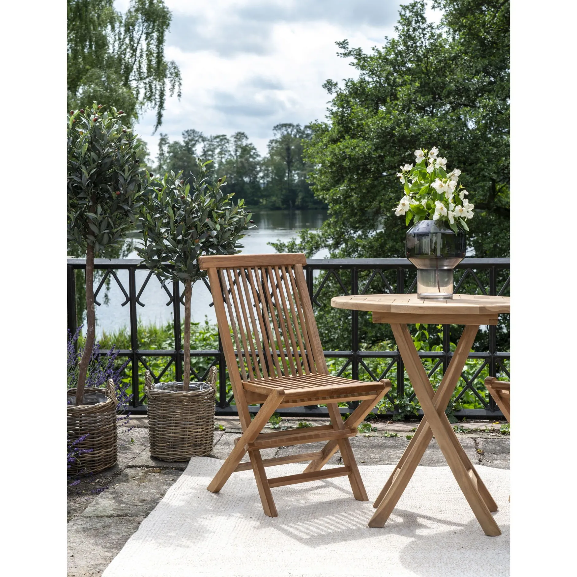 Gartenstuhl Toledo | 62x46x89cm | Teakholz