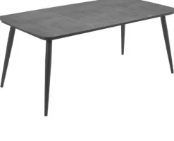 Gartentisch Basile Gescova - Aluminium & HPL - 100x200cm - Anthrazit