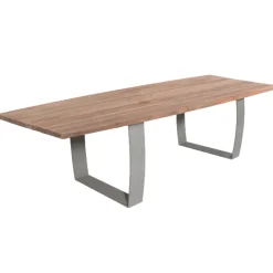 Gartentisch Fanny Gescova - Teakholz & Eisen - 300x115x75 cm - Braun