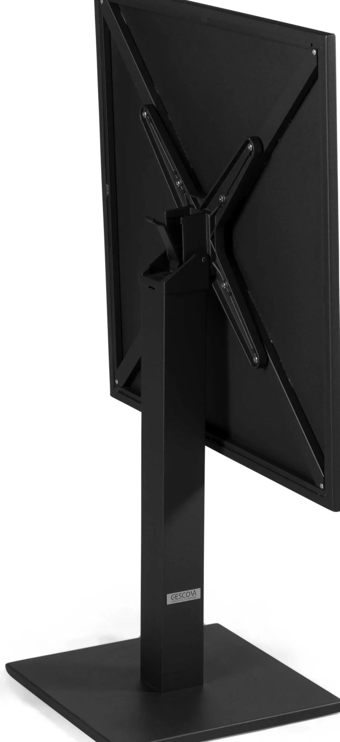 Gartentisch Fremantle klappbar - gescova - Aluminium anthrazit - 70x70x75cm