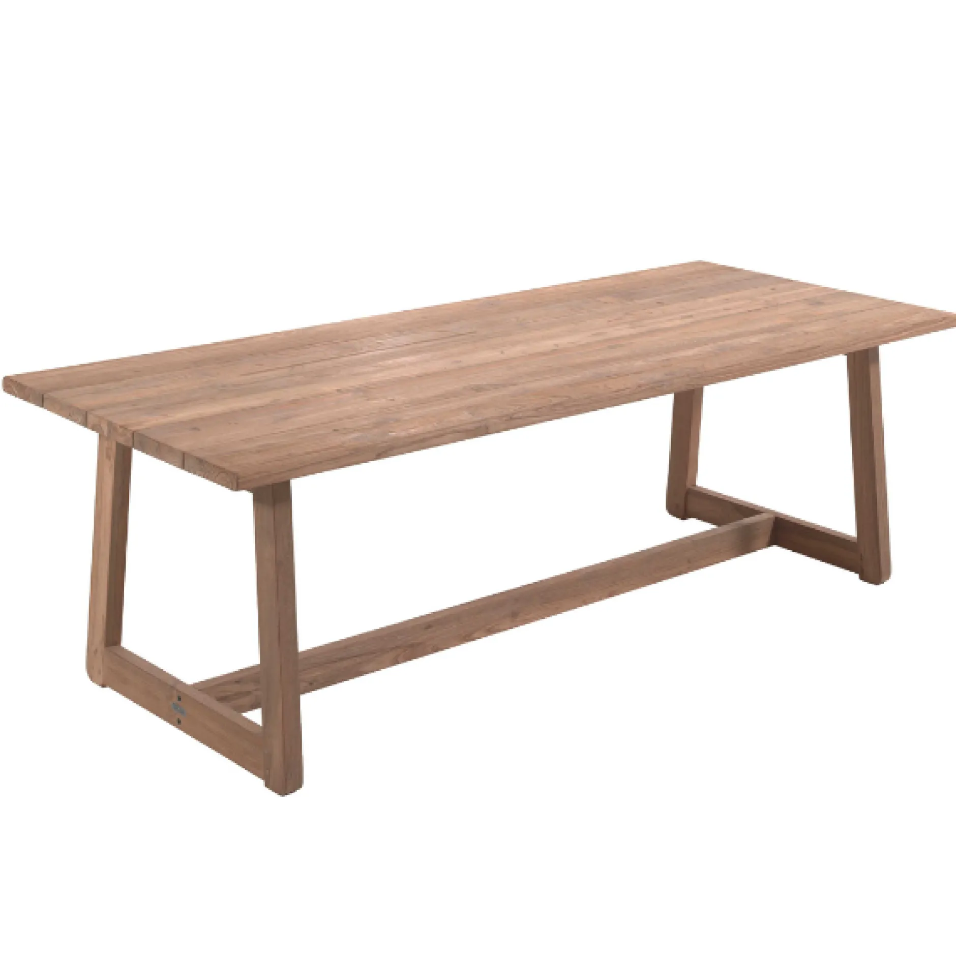 Gartentisch Isabella Gescova - recyceltes Teakholz - 250x100 cm - Braun