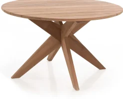 Gartentisch Java Gescova - Teakholz massiv - Ø165 cm - Braun