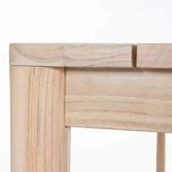 Gartentisch Tunis Gescova – Teakholz 210x90x75 cm Braun