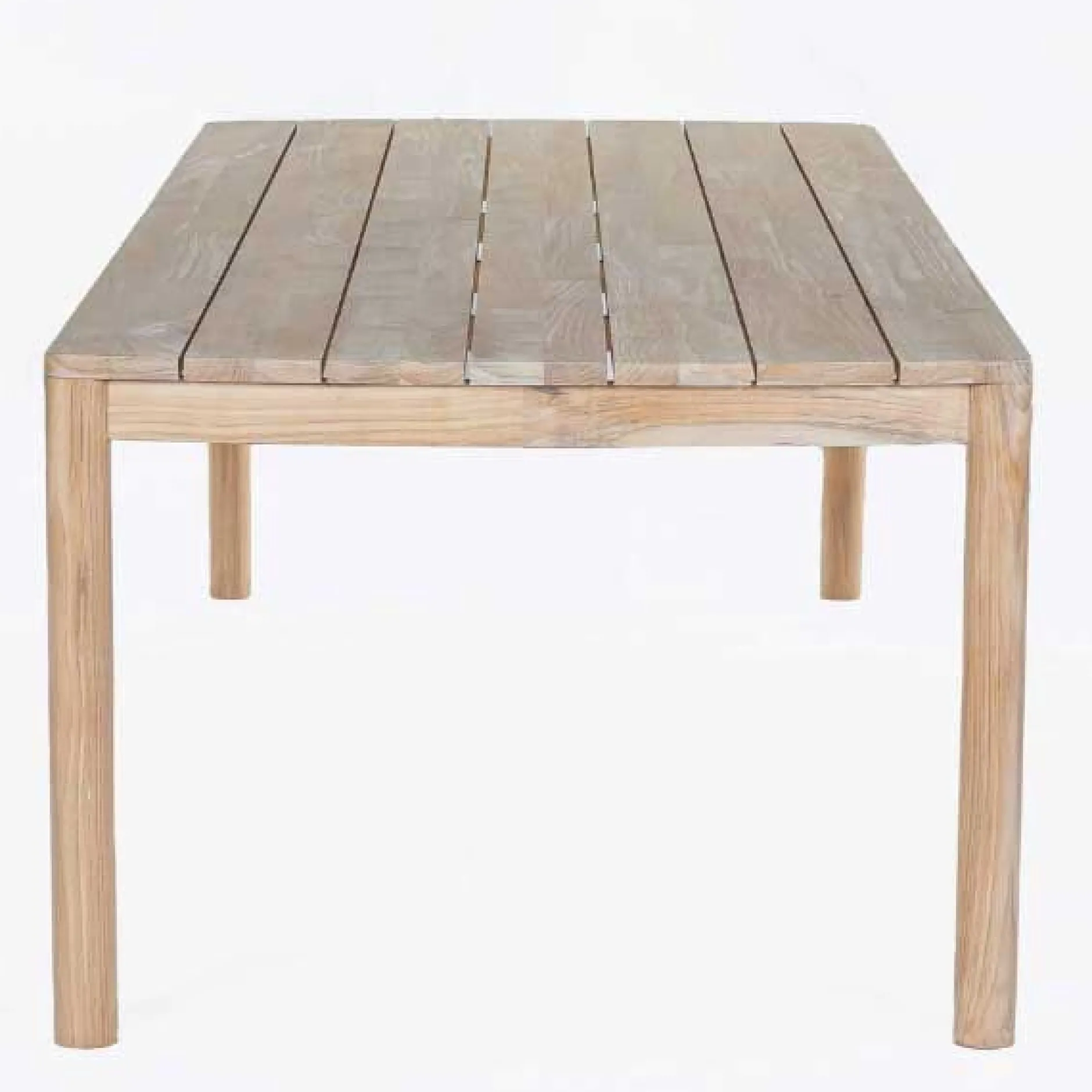 Gartentisch Tunis Gescova – Teakholz 210x90x75 cm Braun