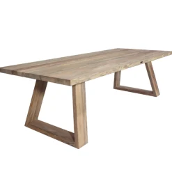 Gartentisch Victoria Gescova - recyceltes Teakholz - 300x110x77 cm - Braun
