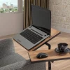 Glen Laptop-Stehpult | 100 % MELAMIN | Atlantische Kiefer, Schwarz