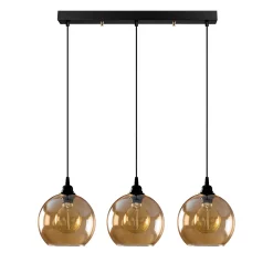 Gold Kronleuchter | METALLGEHÄUSE | Gold, Schwarz