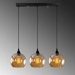 Gold Kronleuchter | METALLGEHÄUSE | Gold, Schwarz