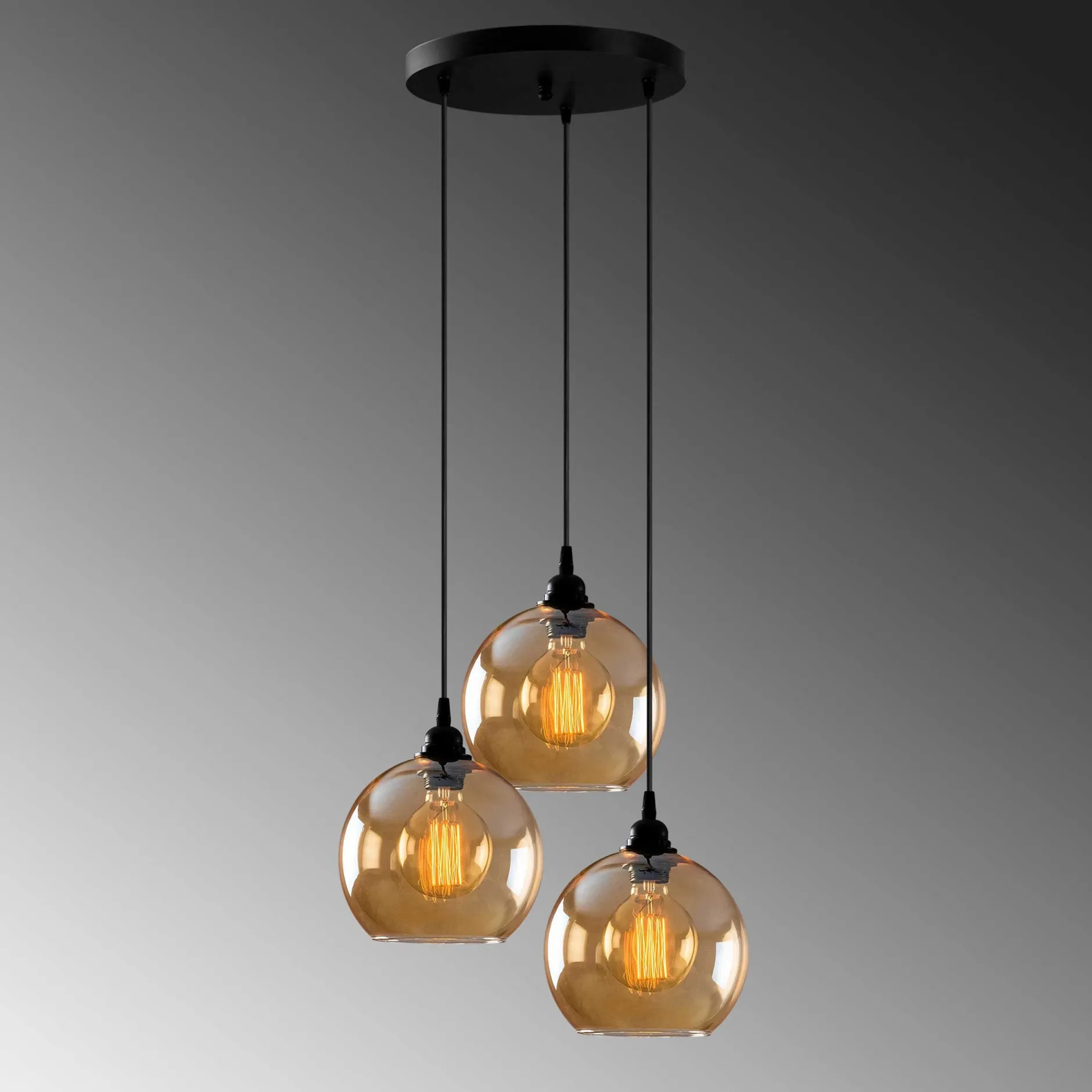 Gold Kronleuchter | METALLGEHÄUSE | Gold, Schwarz