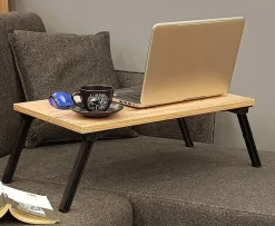 Gusto Laptop-Stehpult | 100 % MELAMIN | Atlantische Kiefer, Weiß