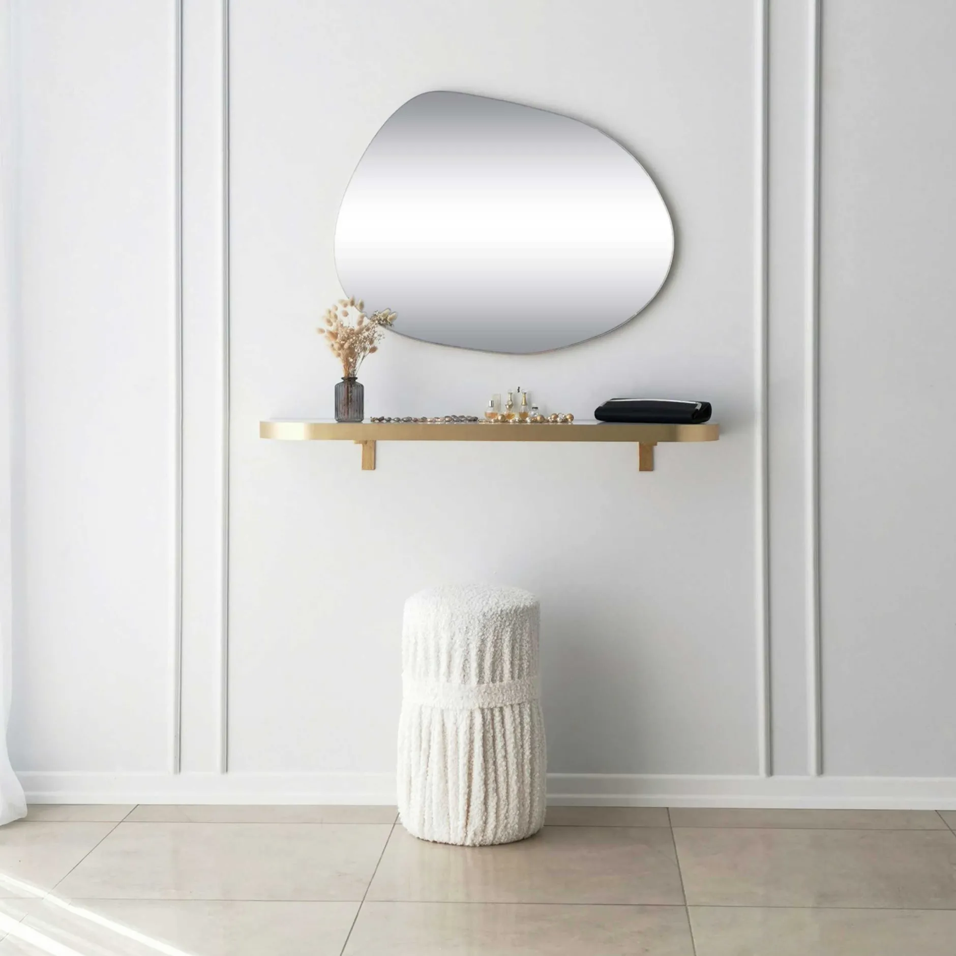 Gusto Spiegel | 100 % MELAMIN | Gold