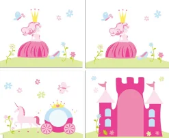 Halbhochbett Astrid Prinzessin II - Kieferholz