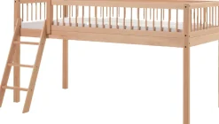 Halbhochbett Forrest 90x200cm - Massivholz Buche