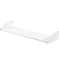 Halbhochbett Pip 90x200 cm mit 3 Schubladen und 1 Wandregal-weiß