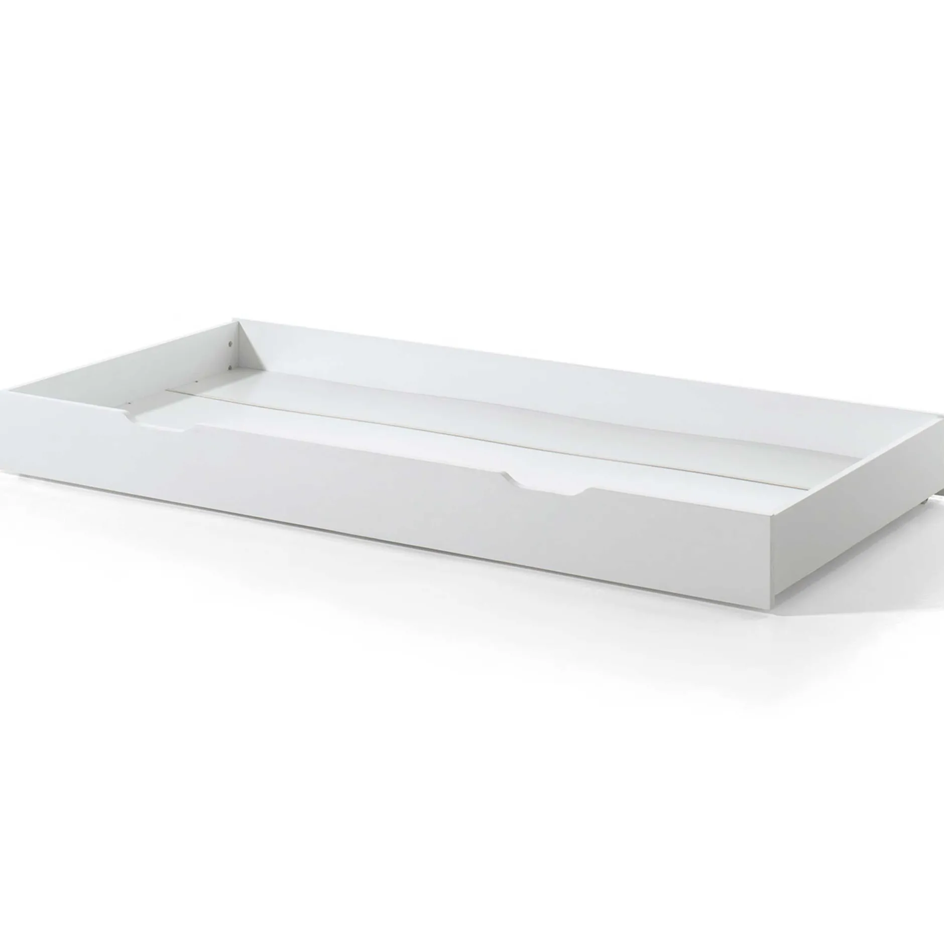 Hausbett Dallas 2 90x200 mit Bettkasten - weiß