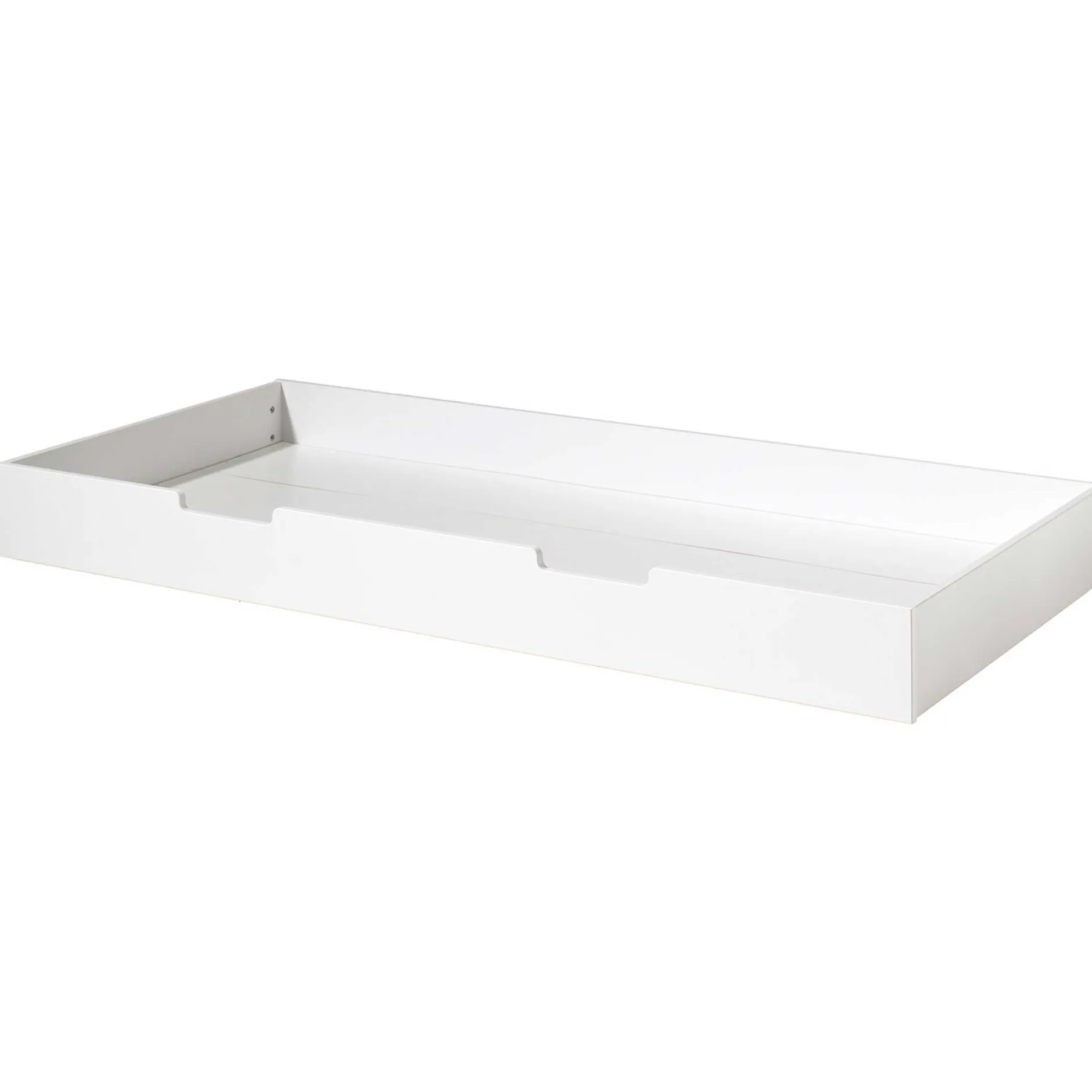 Hausbett Lio 90x200 mit Bettkasten - weiß