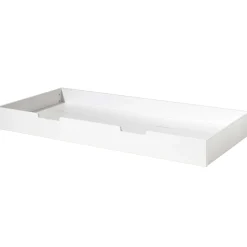 Hausbett Malia 90x200 mit Bettkasten - weißes Dach