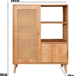 Hazeran Multi Mehrzweckschrank | Hainbuchenholz | Eiche
