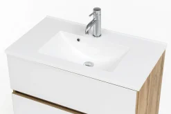 Helina 1 2-teiliger Badezimmerschrank - Eiche/Weiß