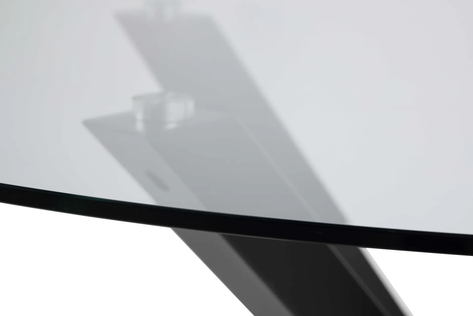 Hennie Runder Esstisch - Ø119cm - Tischplatte aus Glas
