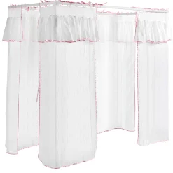 Himmelbett Amori 90x200cm mit Voile - weiß