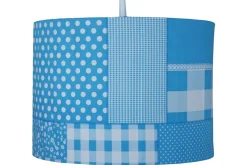 Hängelampe Patchwork Aqua