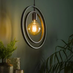 Hängeleuchte Celeste 1 Lichtquelle - anthrazit