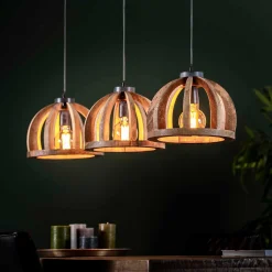 Hängeleuchte Lenno 3x Ø30 - Mango