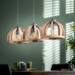 Hängeleuchte Lenno 3x Ø30 - Mango