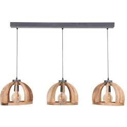 Hängeleuchte Lenno 3x Ø30 - Mango