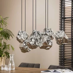 Hängeleuchte Tanner 7 Lichtquellen - grau