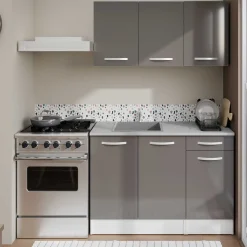 Hängeschrank Eko 80 cm - grau