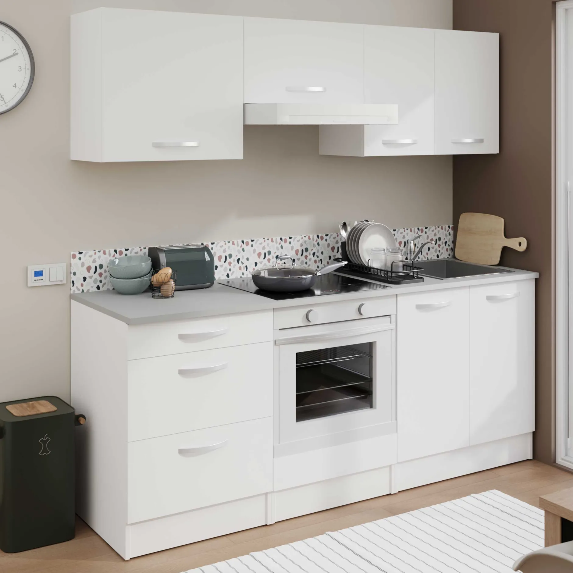 Hängeschrank Eko 60x35 cm - weiß