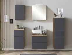 Hängeschrank Varese | 40 x 20 x 64 cm | Grau