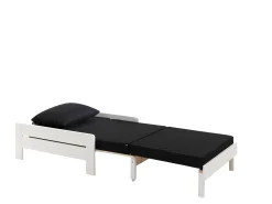 Hochbett Claire 140x200 mit Sitzbett - weiß