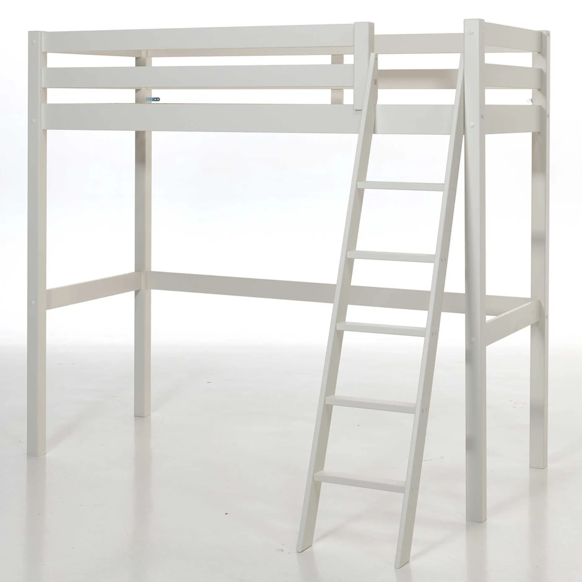 Hochbett Claire 90x200 - weiß