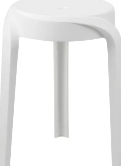 Hocker Aimee - 6er Set - weiß