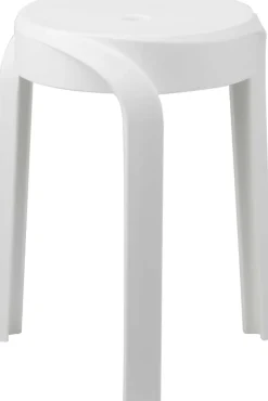 Hocker Aimee - 6er Set - weiß