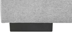 Holmes Ecksofa rechts - Armlehnen verstellbar - grau
