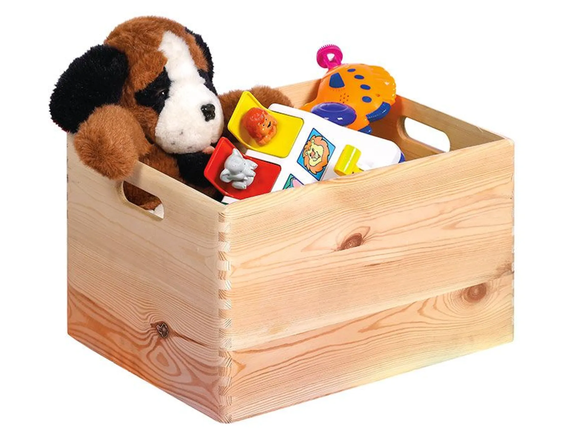Holzspielzeugkiste Maxine 40x30x24