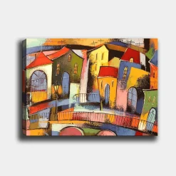 Hope Dekoratives Leinwandbild | Holzrahmen | 70 x 100 cm