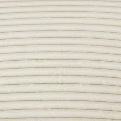 Hundebett Punch - 85x66x29cm - Rippensamt - creme