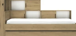 Jugendbett Erwan mit Stauraum | 90 x 200 cm | Artisan Eiche
