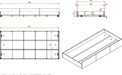 Kabinenbett Maggie 90 x 200 mit Bettkasten Kiefer - weiß